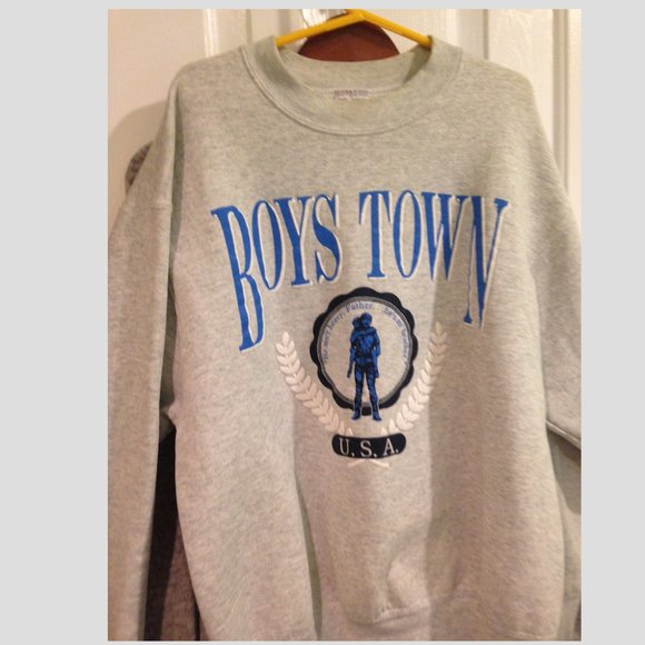 Vintage Boys Town Sweatshirt - M - Picture 1 of 2